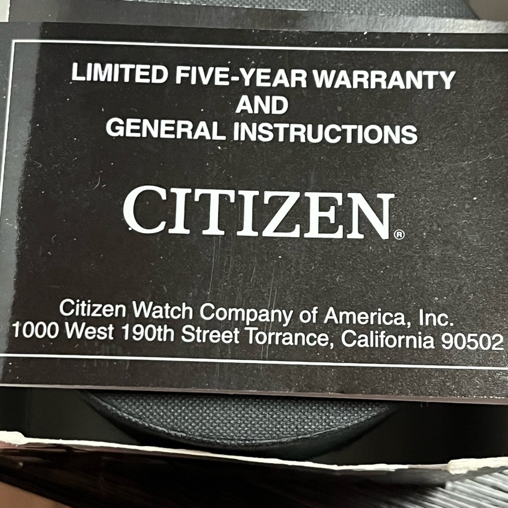 Women’s Citizen Eco-Drive Gold and Tan Watch - Picture 8 of 8
